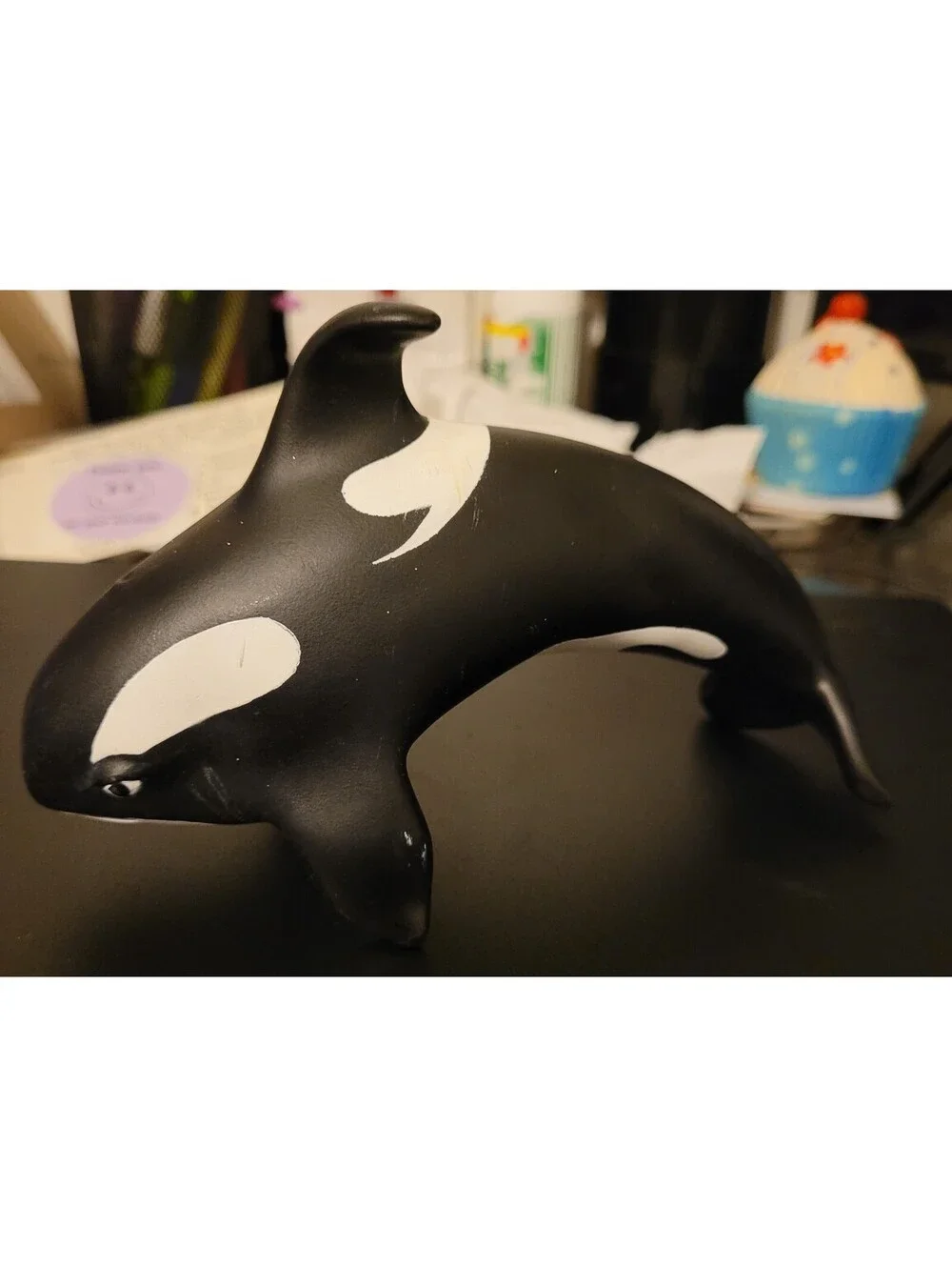 Free Willy Orca Killer Whale Promotional Plush Stuffed Animal Warner Bros